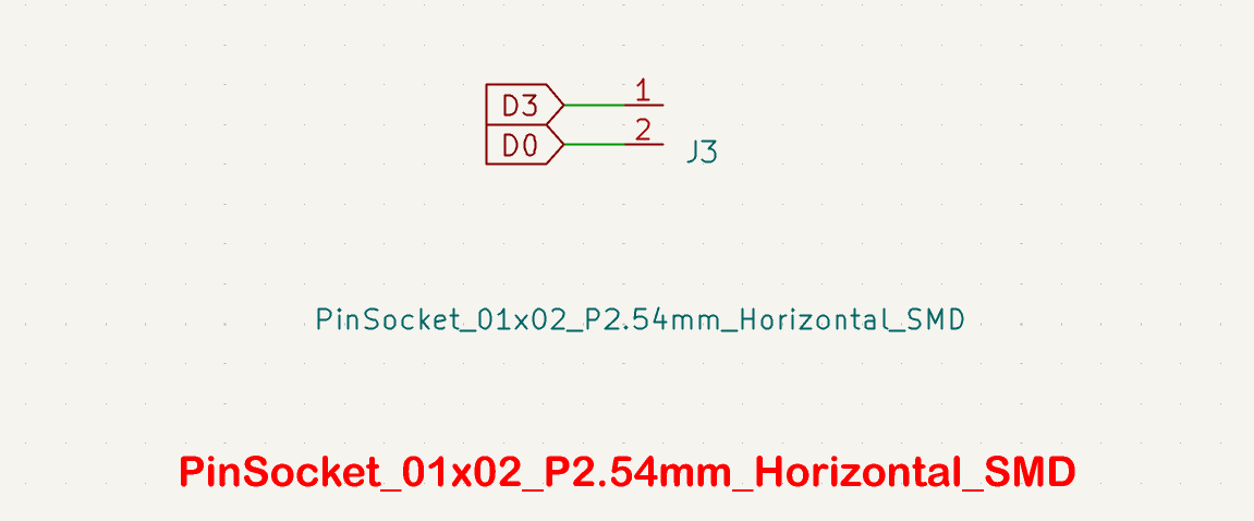 Horizontal SMD pin sockets